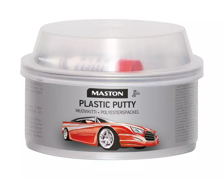Maston muovikitti auto 0,5kg - Paikkaus- ja korjausaineet - 6412497061053 - 2