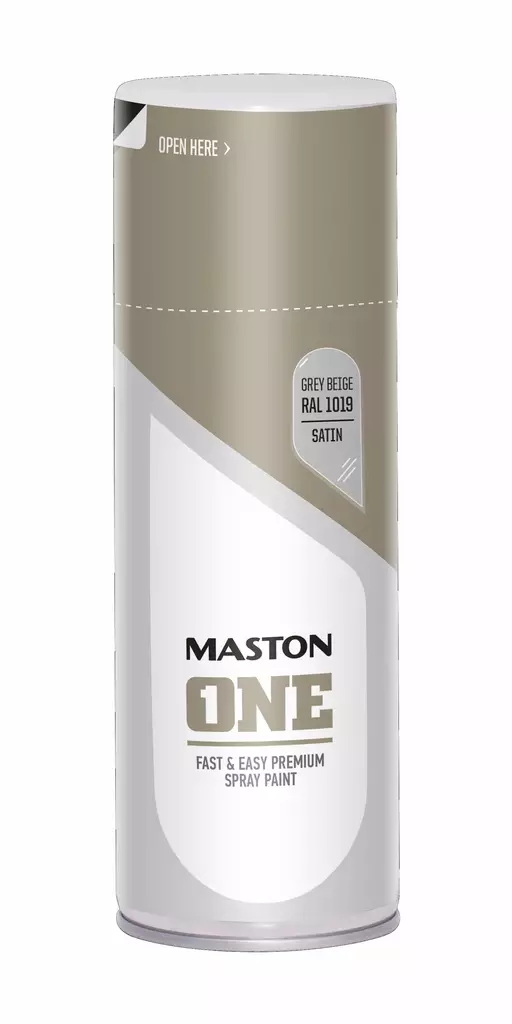 Maston ONE Spraymaali- Harmaabeige 400ml - Spraymaalit - 6412490022983 - 2