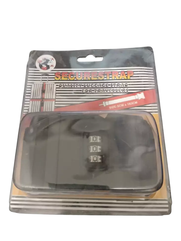 Matkalaukkuvyö numerolukko 5cm X 2m - Matkalaukku tarvikkeet - 6438159293303 - 1