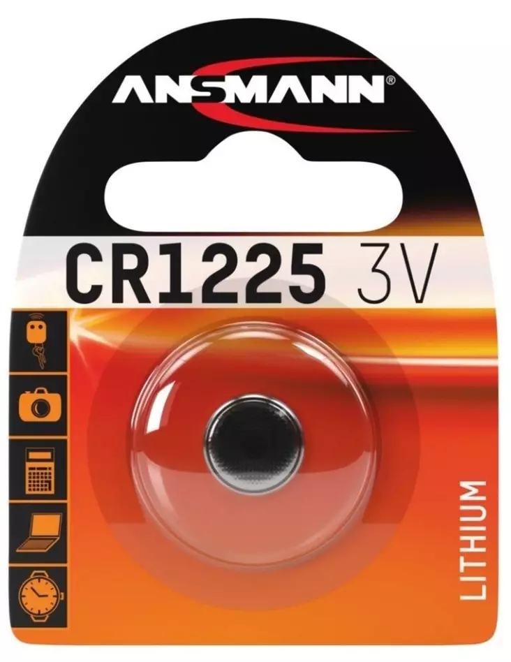 Maxell lithiumparisto cr1225 1kpl - Paristot - 4013674024773 - 1