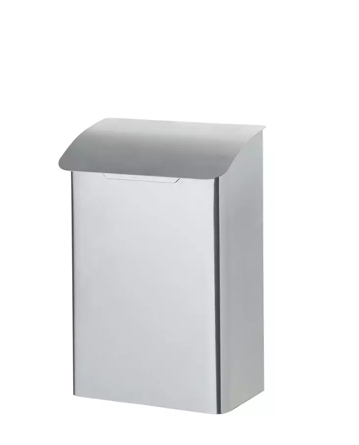 Metallinen postilaatikko hopea - Postilaatikot - 6411760554773 - 1