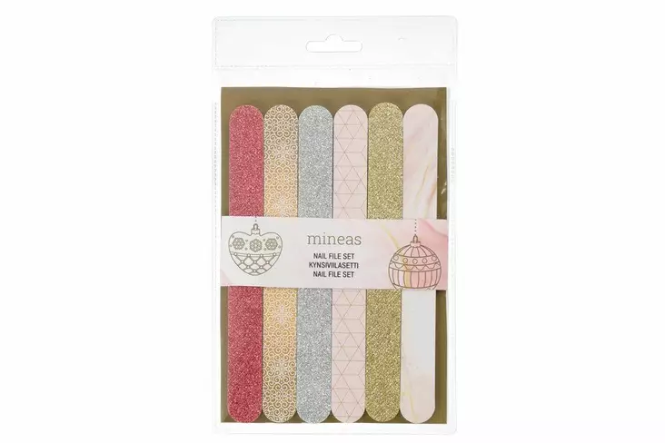 Mineas lahjapakkaus kynsiviilat 6-os. - Kosmetiikka lahjapakkaukset - 6410416207063 - 1