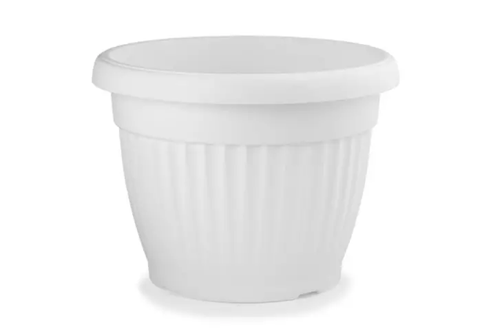Muoviruukku valkoinen 36cm - Muoviruukut - 3838851365323 - 1