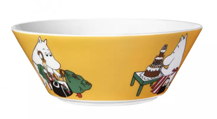 Muumi kulho 15 CM Muumimamma aprikoosi - Lautaset ja kulhot - 6411800188913 - 1