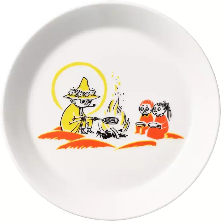 Muumi lautanen ABC Nuuskamuikkunen 19CM - Lautaset ja kulhot - 6411801011623 - 1