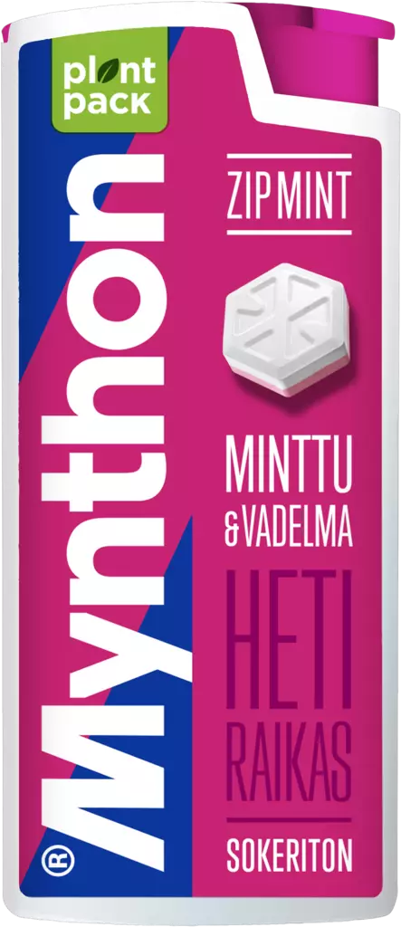 Mynthon Zip mint vadelma 30G - Karkit - 64031323 - 1