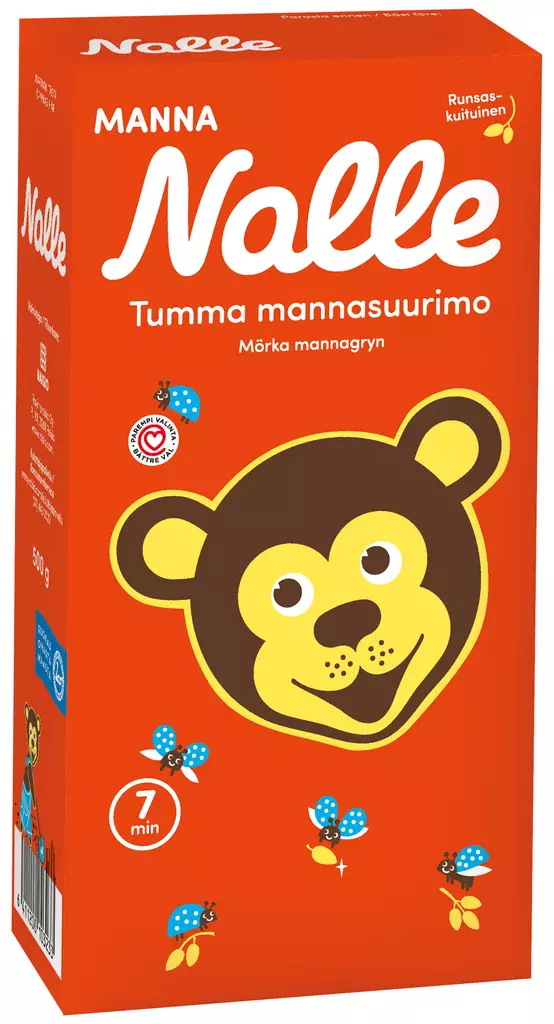 Nalle Manna tumma mannasuurimo 500g - Suurimot - 6411200103233 - 1