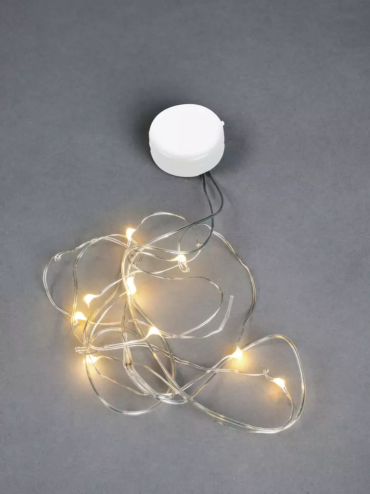 Nappi valolanka 90cm led 10 b/o - Jouluvalot - 6435200208163 - 1