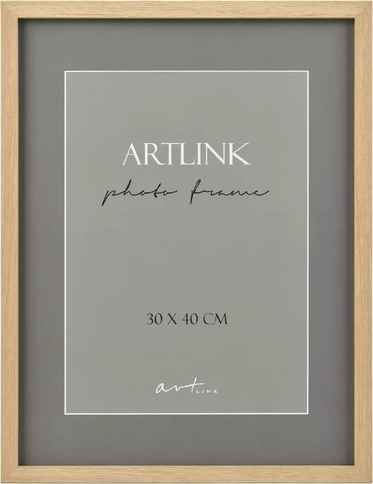 Nina natur kehys 30X40cm - Taulut ja kehykset - 4740100454353 - 1