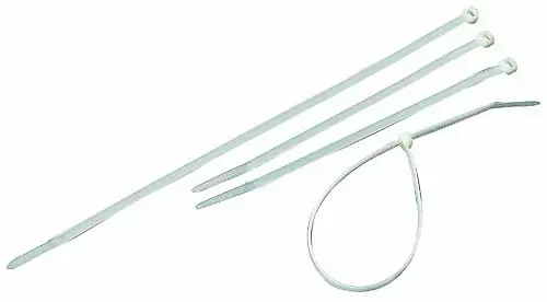 Nippuside 4,8x280 mm valkoinen 100 kpl - Kiinnikkeet ja nippusiteet - 6438140913043 - 1