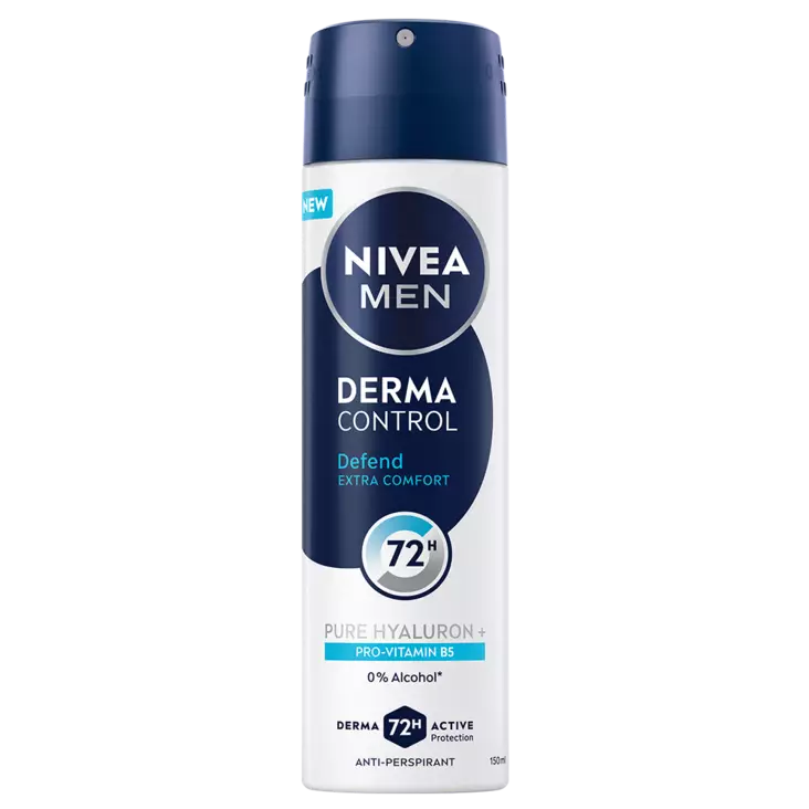 Nivea Men Derma Control Defend Deo Spray antiperspirantti 150ml - Miesten deodorantit - 5900017099873 - 1