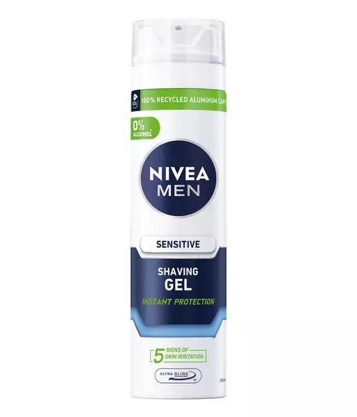 Nivea Men parranajogeeli 200ml Sensitive - Parranhoito - 4005808222933 - 1
