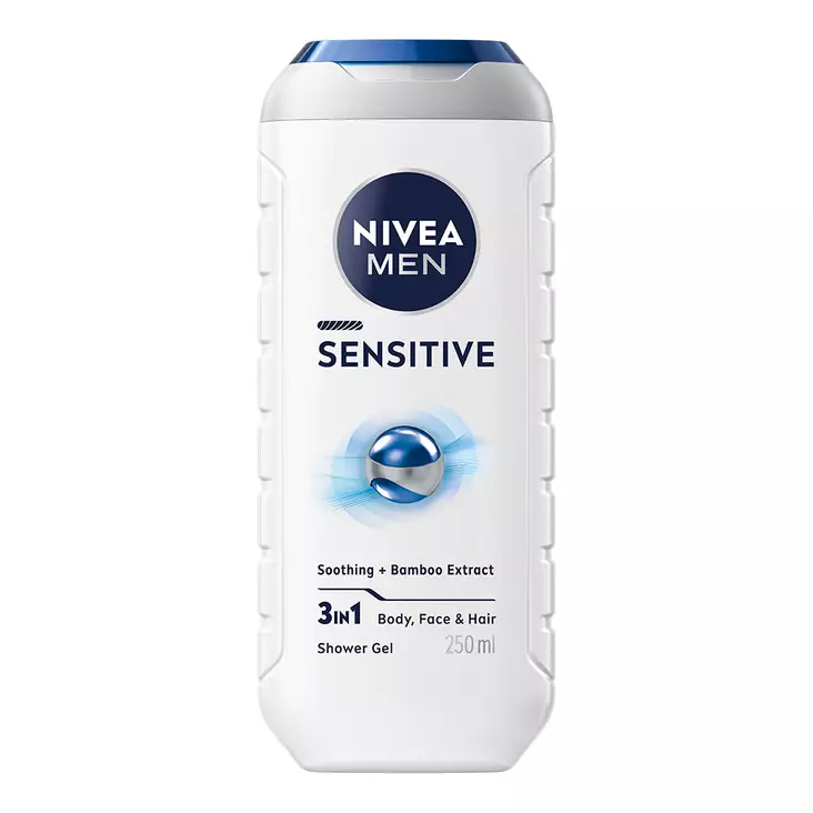 Nivea Men Suihkugeeli 250ml Sensitive - Suihkugeelit- ja saippuat - 4005808130573 - 1