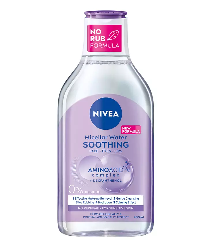 Nivea Misellivesi Soothing 400ml - Kasvovedet ja kasvojen puhdistusaineet - 4005900333933 - 1