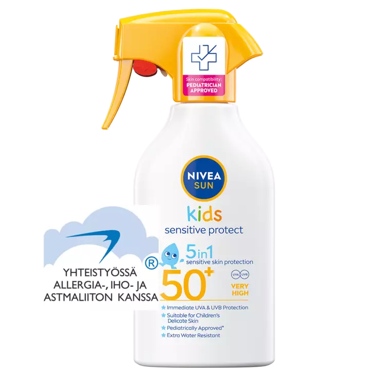 Nivea Sun aurinkosuojasuihke Kids 270ml - Aurinkorasvat ja itseruskettavat - 4006000132303 - 1