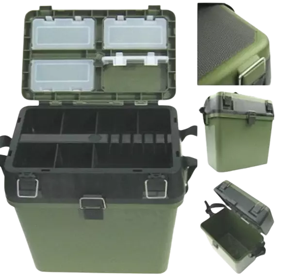 Nordland Pilkkilaatikko -istuin Icefish multibox - Pilkkireput ja pilkkijakkarat - 6438168114613 - 1