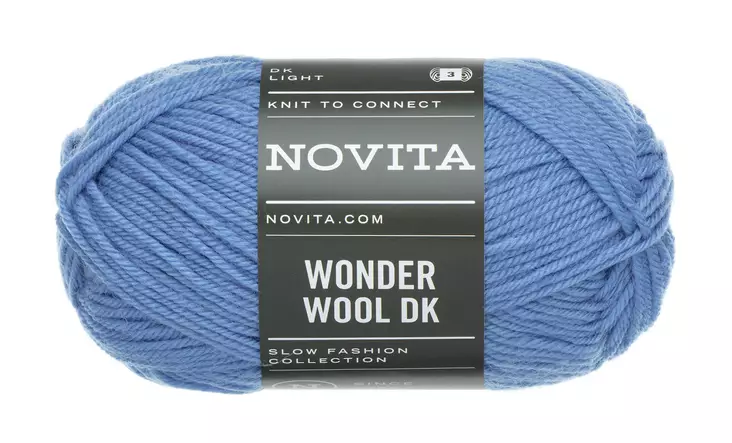 Novita lanka Wonder Wool 50g koski 147 - Langat - 6412618204703 - 1