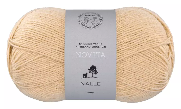 Novita Nalle lanka 100g 622 sahara - Langat - 6412618204123 - 1