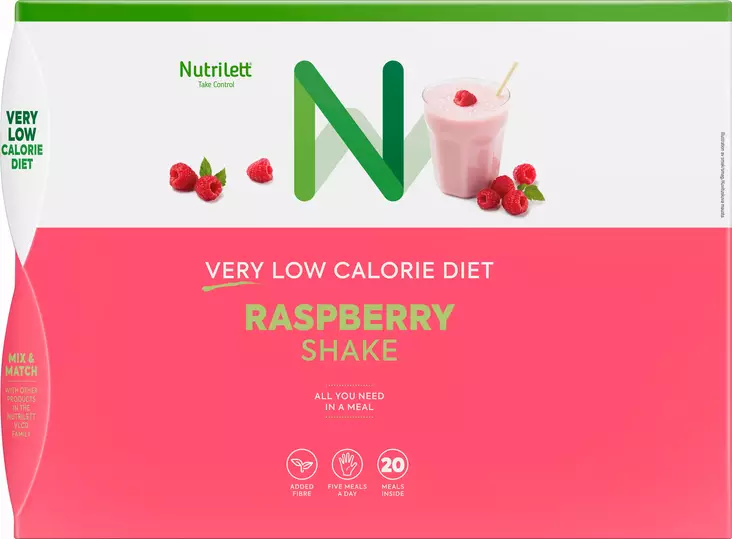 Nutrilett rasberry shake - Painonhallinta - 7070866035433 - 1