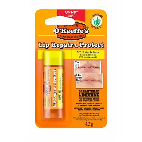 O`keeffe´s huulivoide SPF15 - Huulivoiteet - 5704947006693 - 1