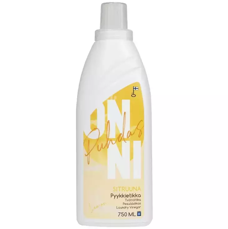 Onni pyykkietikka 750ml Sitruuna - Pyykinpesu- ja huuhteluaineet - 6419642336103 - 1