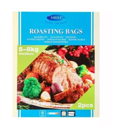 Paistopussi 45X55cm 5-8kg 2kpl - Makkara- ja paistopussi - 4742002005923 - 1