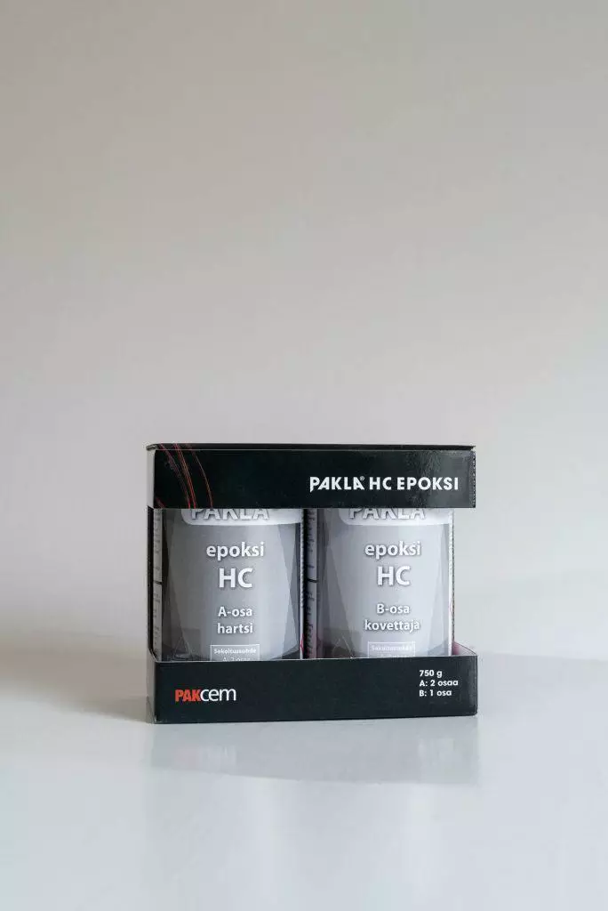 Pakla hc-epoksi 0,75kg - Lasikuitumaalit, hartsit ja kovetteet - 6411690006113 - 1