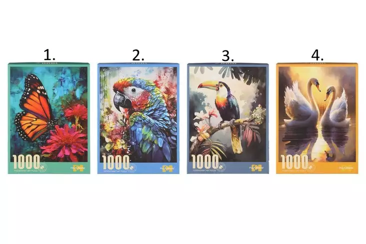 Palapeli 1000 palaa, lajitelma - Palapelit ja pulmapelit - 6410416509143 - 1