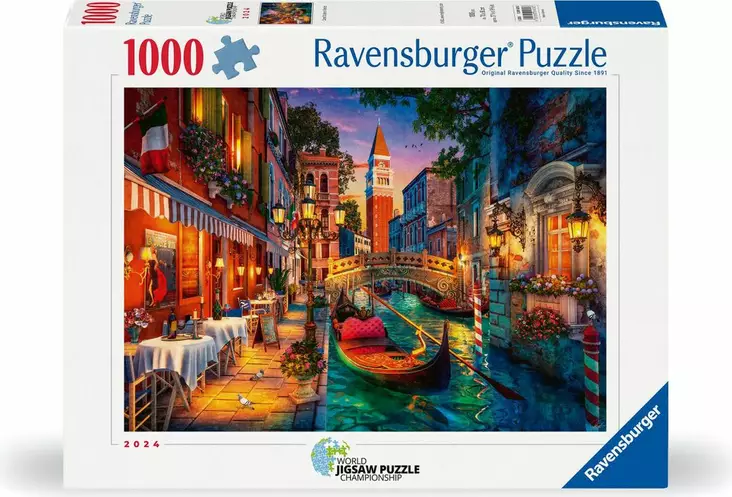 Ravensburger Palapeli Canal Venice 1000 palaa - Palapelit ja pulmapelit - 4005555014393 - 1