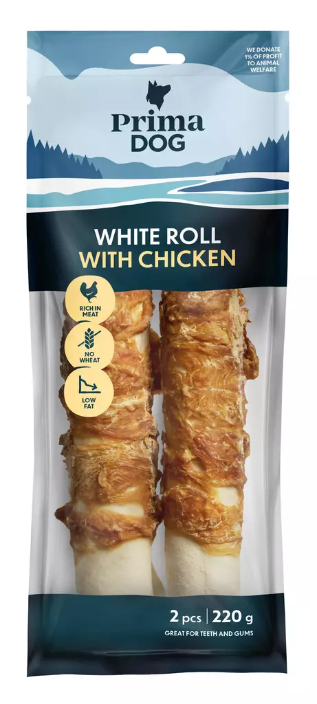 PD Kanapururulla 25cm 2kpl - Koiran luut - 6430056887623 - 1