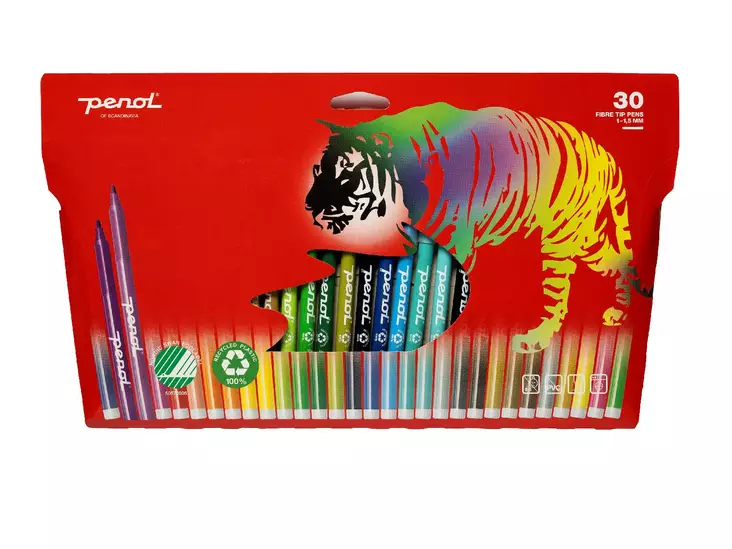 Penol textiilitussit 16kpl - Tussit, kuitukynät ja korostuskynät - 5701113001063 - 1