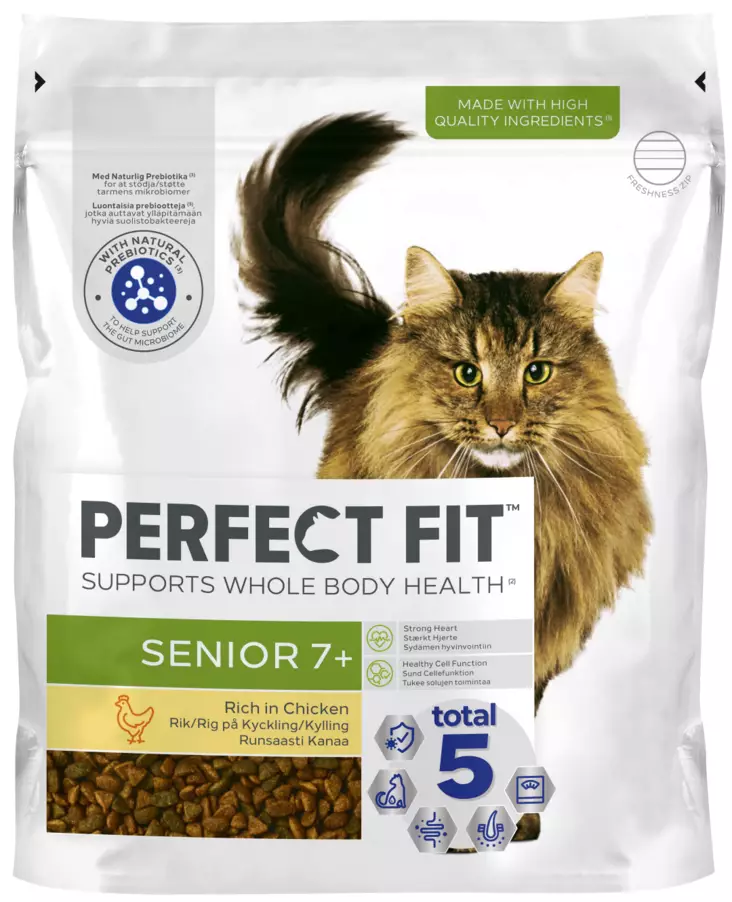 Perfect Fit Senior 7+ Kanaa 750g - Kissan kuivaruoat - 5900951307683 - 1