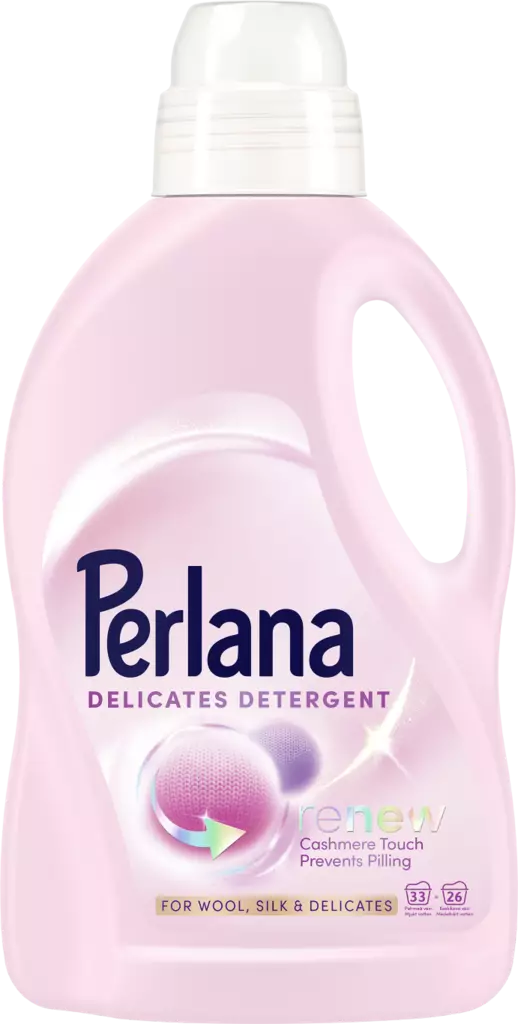 Perlana 1,32L Renew Wool pyykinpesuneste - Pyykinpesu- ja huuhteluaineet - 7332531123273 - 1