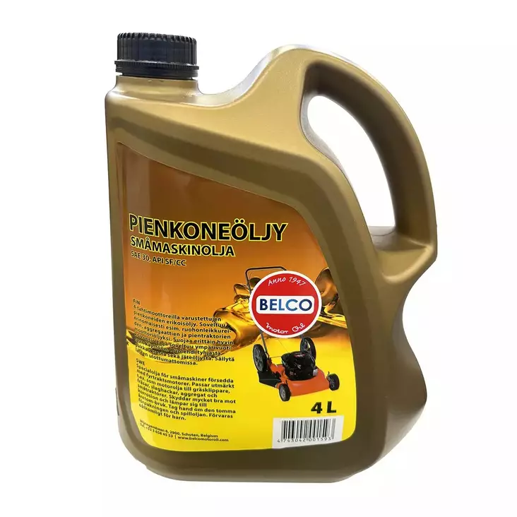 Pienkoneöljy Belco SAE30 4 L - Pienkoneöljyt - 4743042001593 - 1