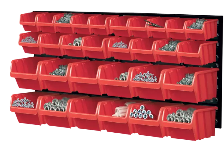 Pientavaralaatikosto seinälle 30ltk - Työkalupakit, hyllyt ja säilytys - 5905197279183 - 1
