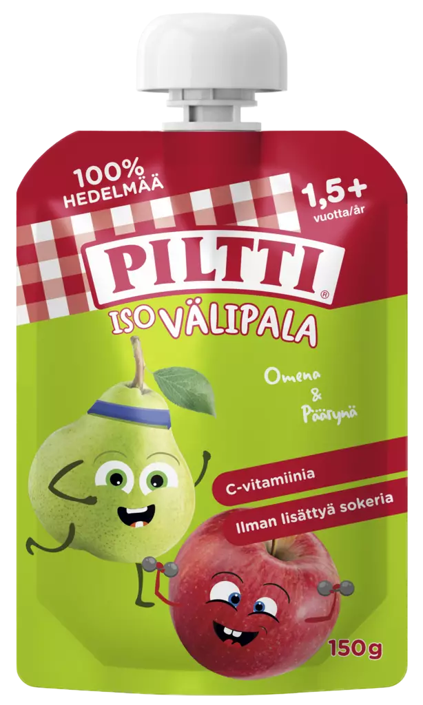 Piltti iso välipala omena&päärynä - Lasten ruoka ja juoma - 8445291281943 - 1
