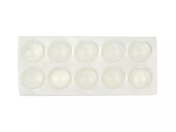 Pisla ovenpysäytin Ø 10mm 10kpl silikoni - Ovenkahvat ja helat - 6414671026513 - 1