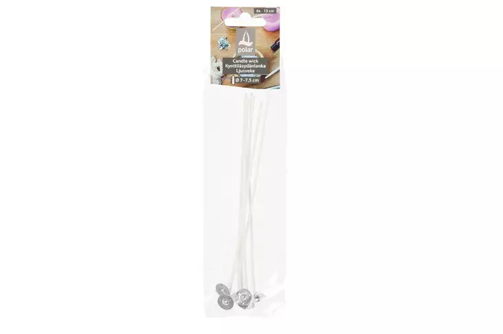 Polar kynttiläsydänlanka 6kpl - Kruunu- ja antiikkikynttilät - 6410416303093 - 3