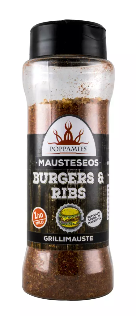 POPPAMIES BURGERS&RIBS 130G - Elintarvikkeet - 6430034011613 - 1