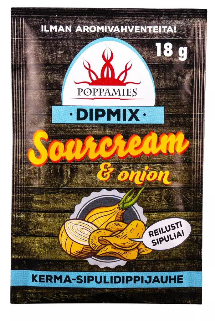POPPAMIES SOURCREAM&ONION DIPMIX - Jauhot - 6430034018933 - 1