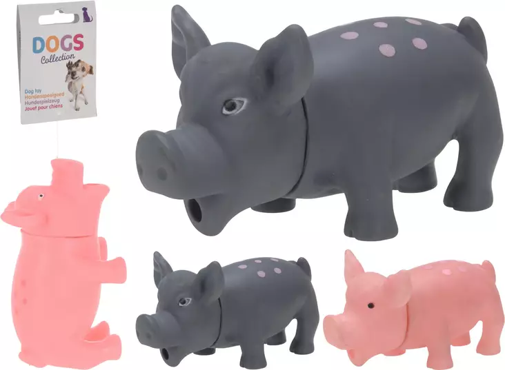 Possu vinkulelu vinyyli - Koiran lelut - 8718158953773 - 1