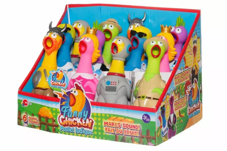 Puristeltava kana äänillä - Muut lelut - 6410416382593 - 1