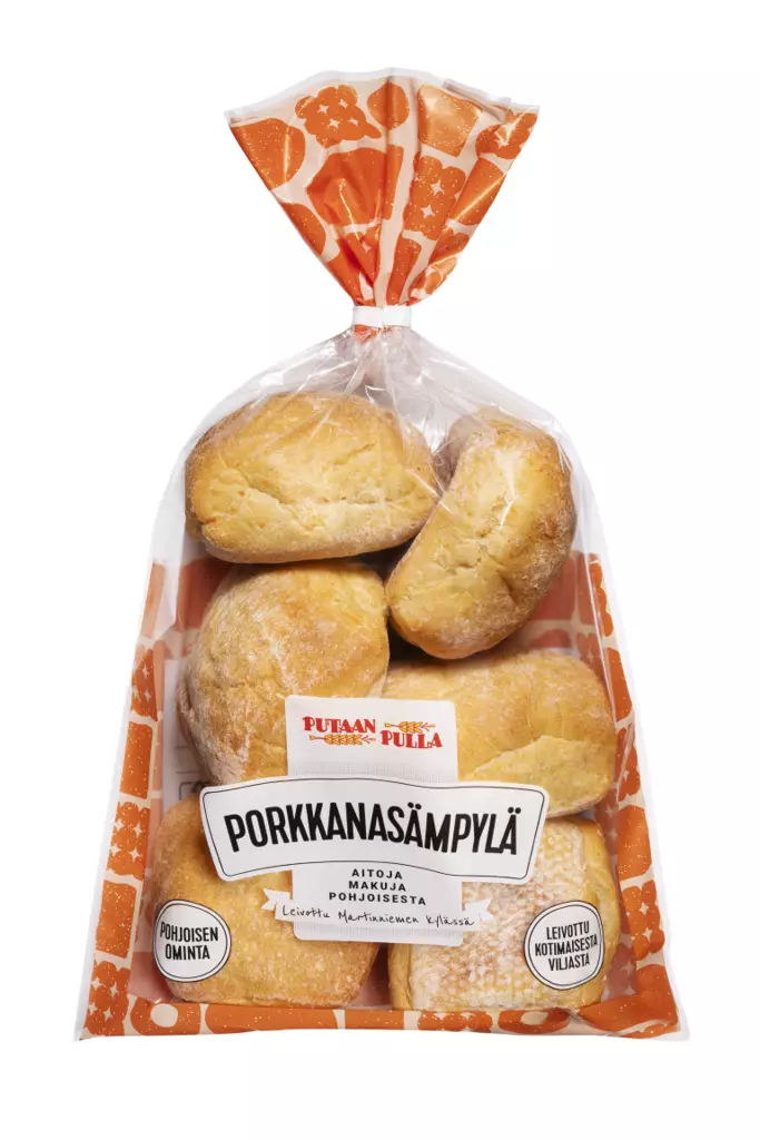 PutaanPulla Porkkanasämpylä 350g - Elintarvikkeet - 6411090041493 - 1