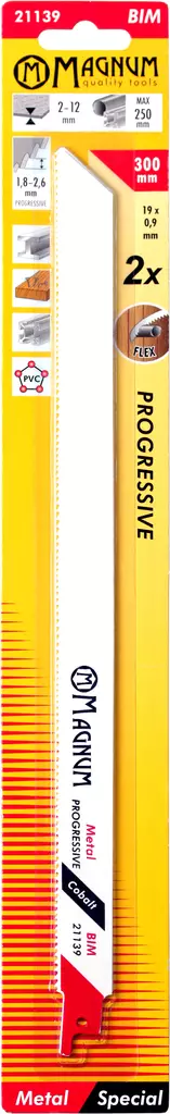 Puukkosahanterä 2kpl BIM Prog 300mm - Puukko-ja pistosahanterät - 6418868211393 - 1