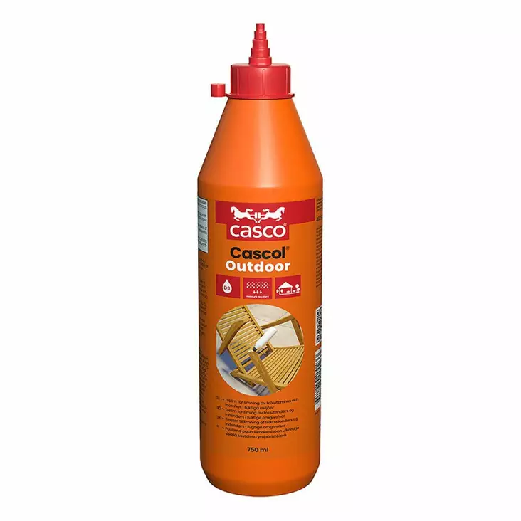 Puuliima Casco Cascol Outdoor 0,75ml D3 ulkokäyttöön - Puuliimat - 7311980100233 - 1