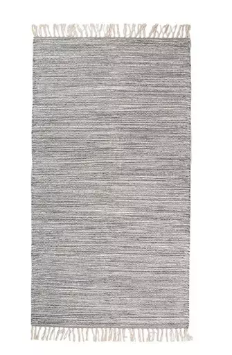 Puuvillamatto hapsuilla 80x250 cm - Käytävämatot - 6438506013233 - 1