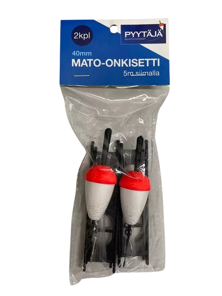 Pyytäjä mato-onkisetti 2kpl - Kalastustyökalut - 6438159016193 - 1