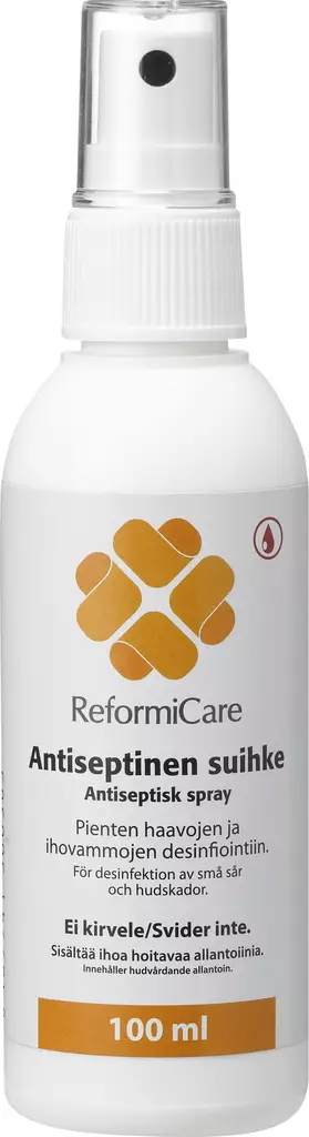 Reformicare Antiseptinen suihke 100ml - Desifiointi ja laastarit - 6409941300363 - 1