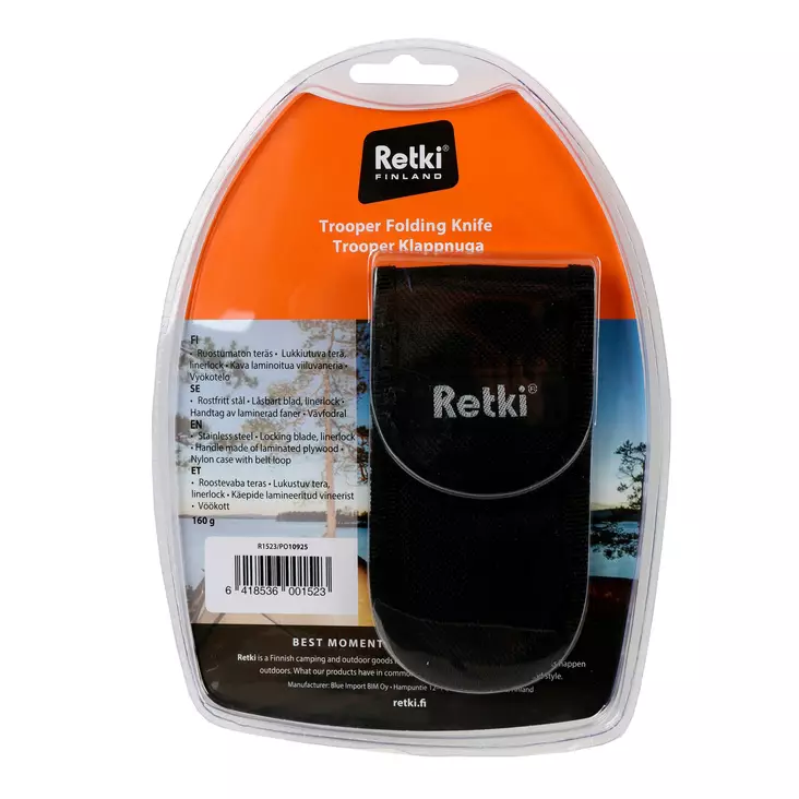 Retki taittoveitsi trooper - Retkeily ja metsästys - 6418536001523 - 1