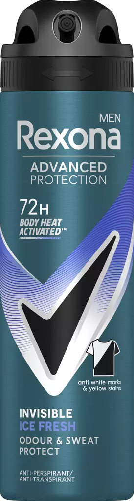 Rexona Men Deo Spray 150ml Invisible Ice - Miesten deodorantit - 8720181309663 - 1